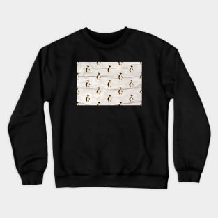 Penguin Pattern Crewneck Sweatshirt